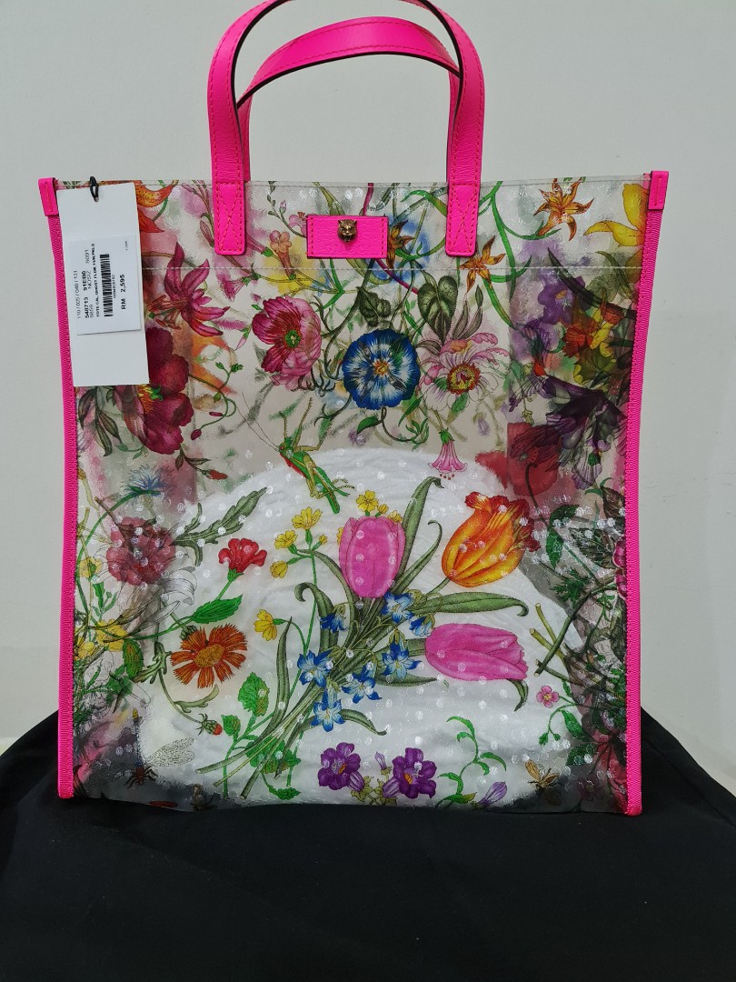 Gucci flora tote 2025