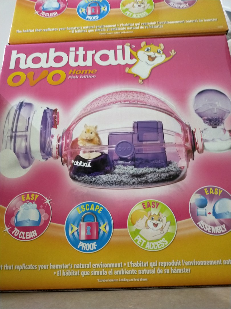 Habitrail ovo home pink edition on sale