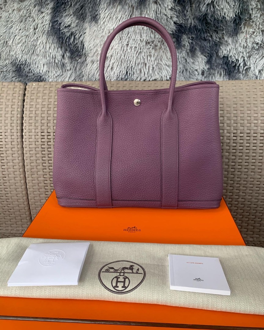 Hermes garden party purple Clearance