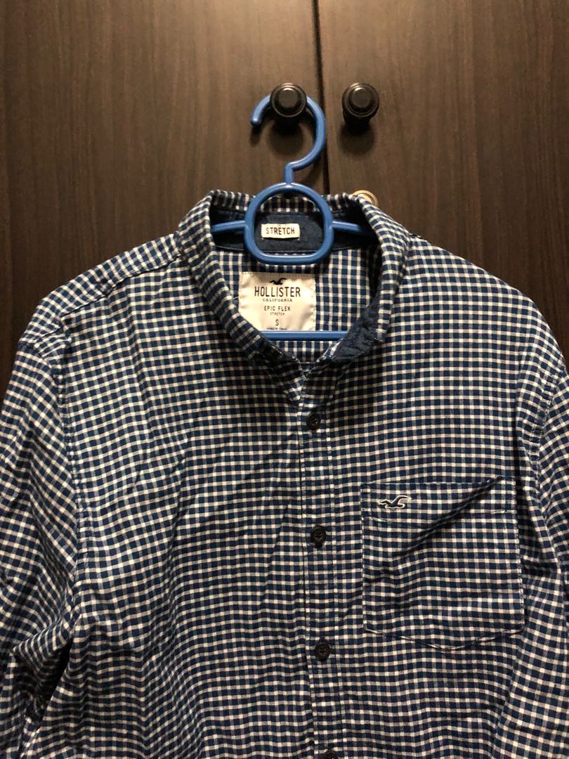 Hollister epic flex stretch shirt store