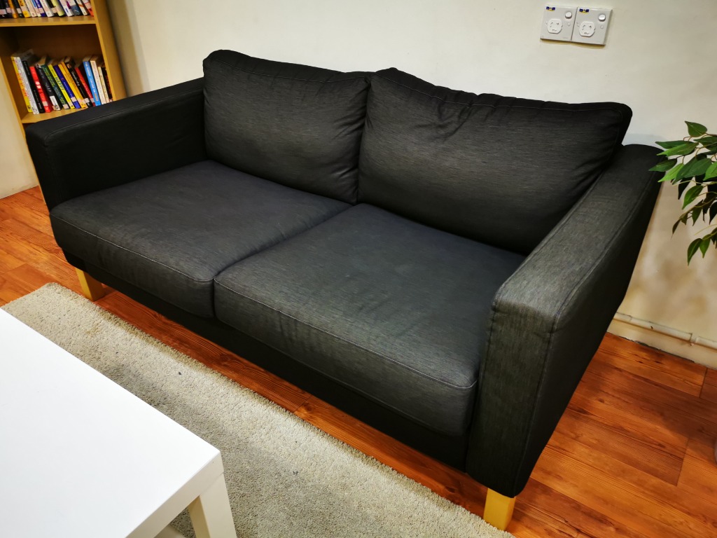 IKEA KARLSTAD 2SEAT SOFA, Furniture & Home Living, Furniture, Sofas on