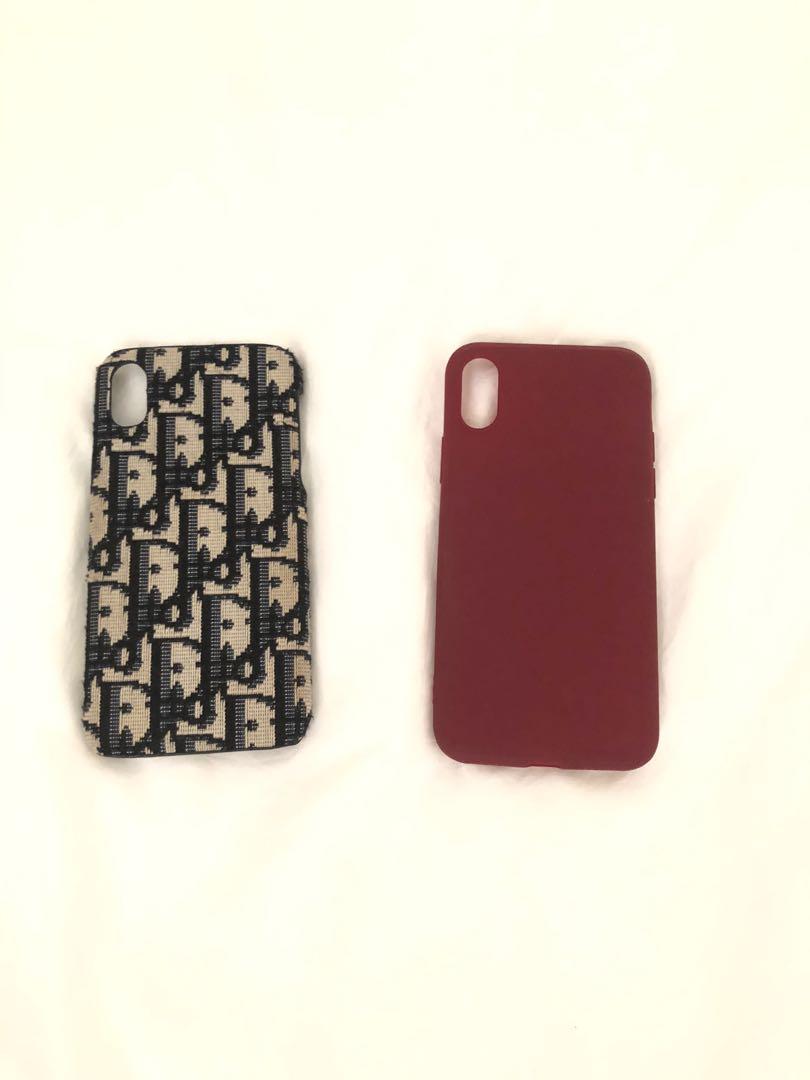 IPhone X casing (Category: Cases & Sleeves) located in Singapore. Submitted by nsgmh (Listing ID 1071728107, Image 1). Description: $4 for 2 caes.