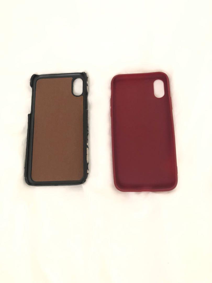 IPhone X casing (Category: Cases & Sleeves) located in Singapore. Submitted by nsgmh (Listing ID 1071728107, Image 2). Description: $4 for 2 caes.