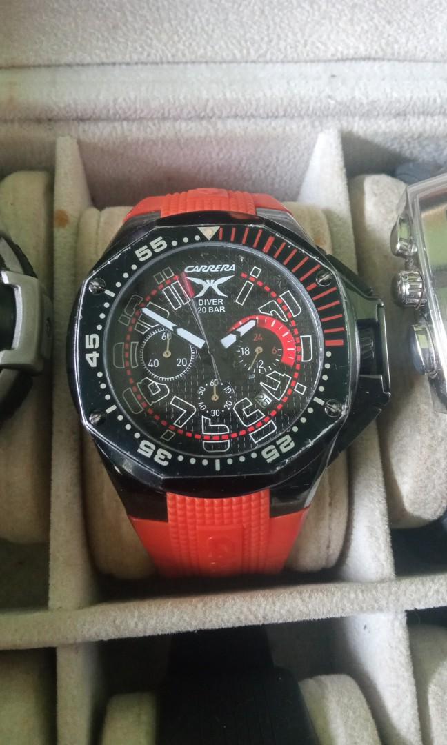 Jam tangan sporty carrera Fesyen Pria Jam Tangan di Carousell
