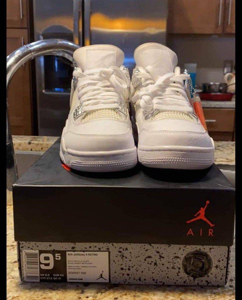 Jordan 4 Pure Money Women s Fashion Shoes on Carousell