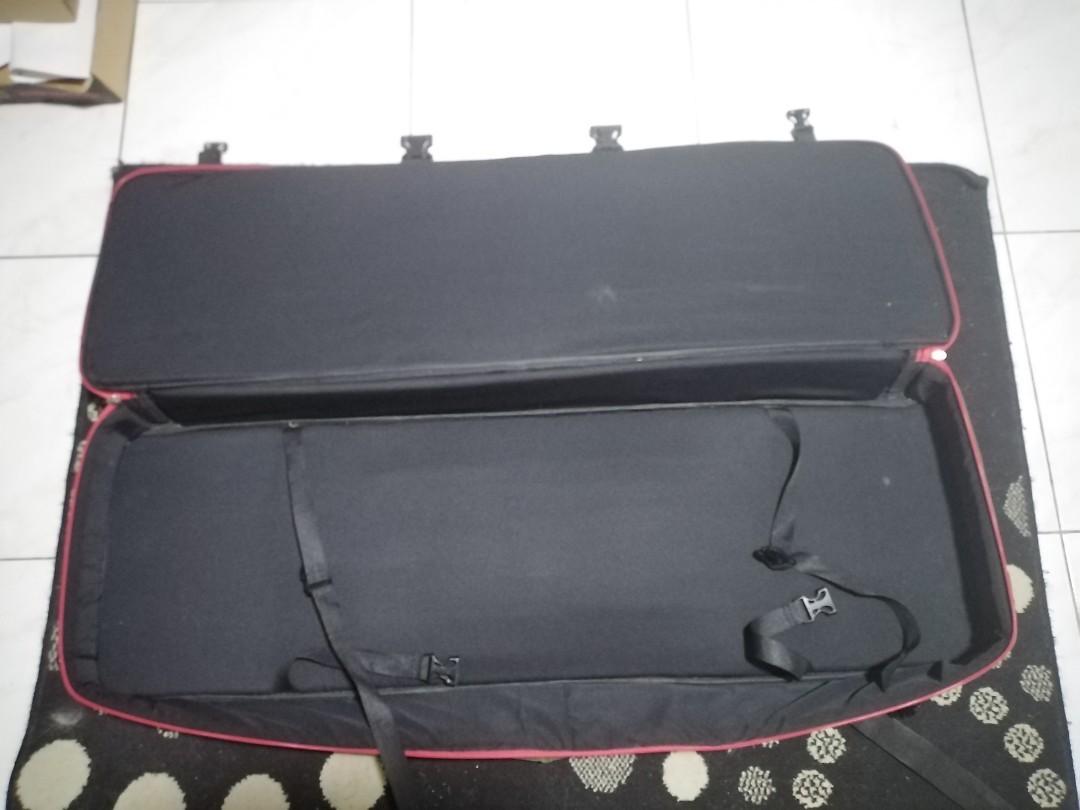 Keyboard gig bag softcase (Category: Musical Instruments) located in Quezon City. Submitted by smithwarren46 (Listing ID 1071903422, Image 3). Description: Brandnew P3500 #keyboardsofcase Keyboard gig bag. Plenty of pockets #BALUTI BRAND 41"x12"x3.5" Pick up lagro Q.c or via delivery service rider po. More item for sale.. like or follow my page #BSAonlinestore https://www.facebook.com/BSA-online-store-104063428078639/.