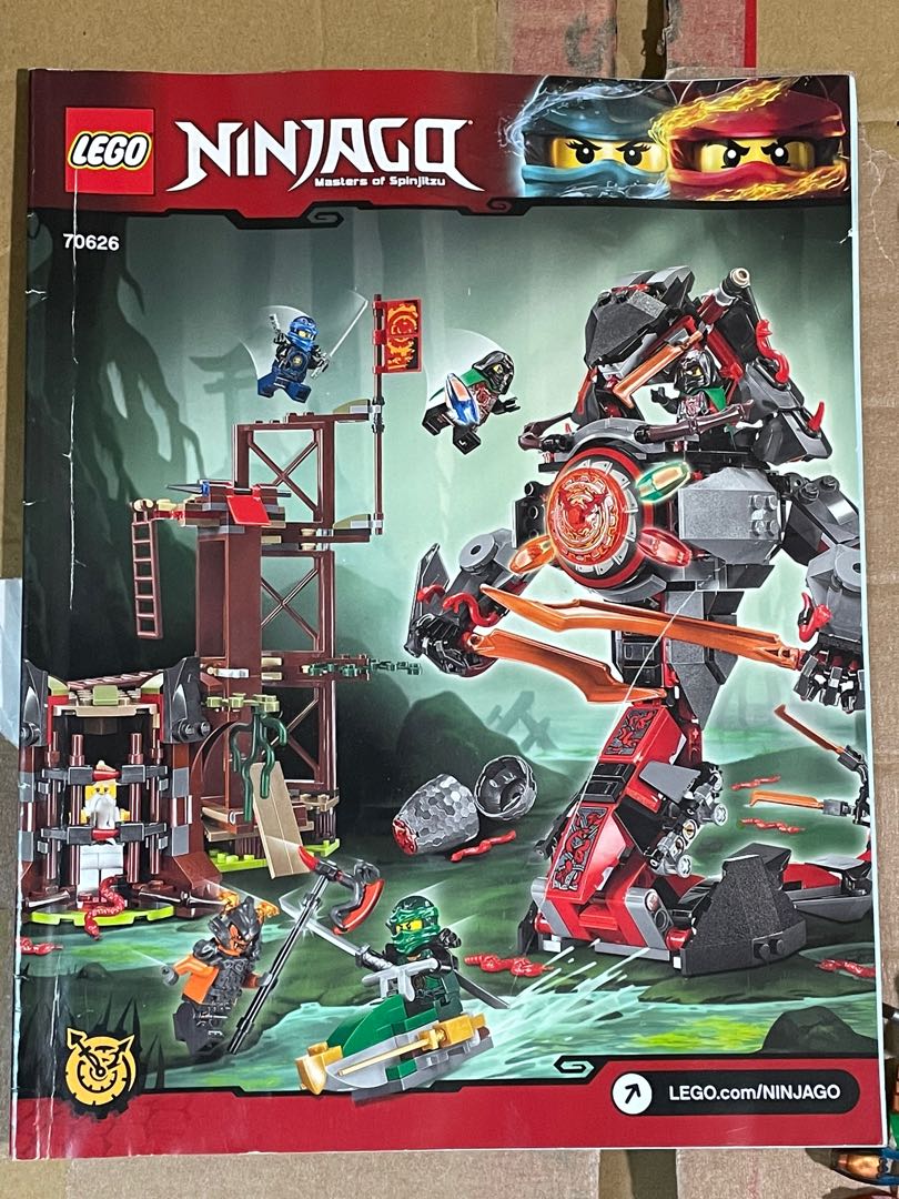 lego Ninjago 70626 set Hobbies Toys Toys Games on Carousell