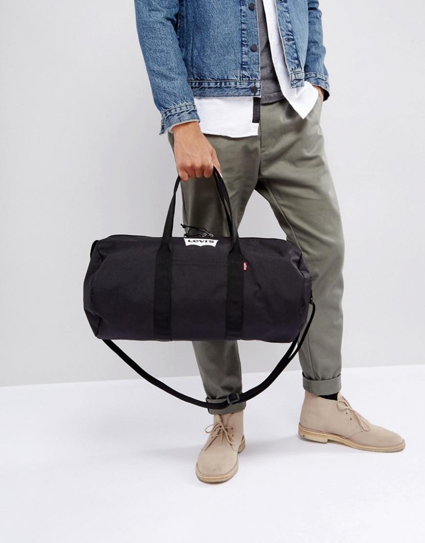 LEVI'S BAT LOGO DUFFLE BAG, Men's Fashion, Bags, Belt bags, Clutches and  Pouches on Carousell