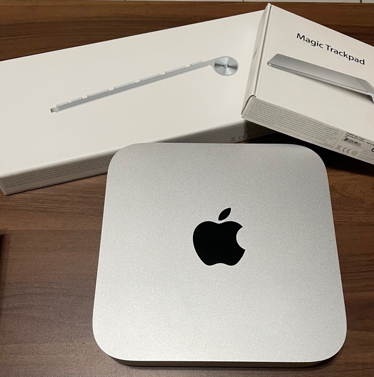 MAC MINI LATE 2012 lengkap mulus BONUS Magic keyboard & trackpad