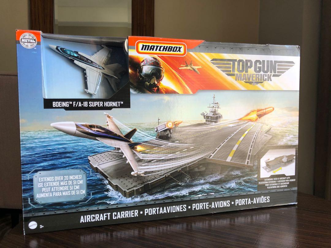Matchbox Top Gun Maverick Aircraft Carrier, Hobbies & Toys, Toys