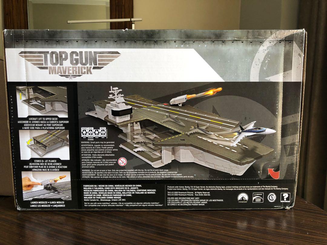 Matchbox Top Gun Maverick Aircraft Carrier, Hobbies & Toys, Toys