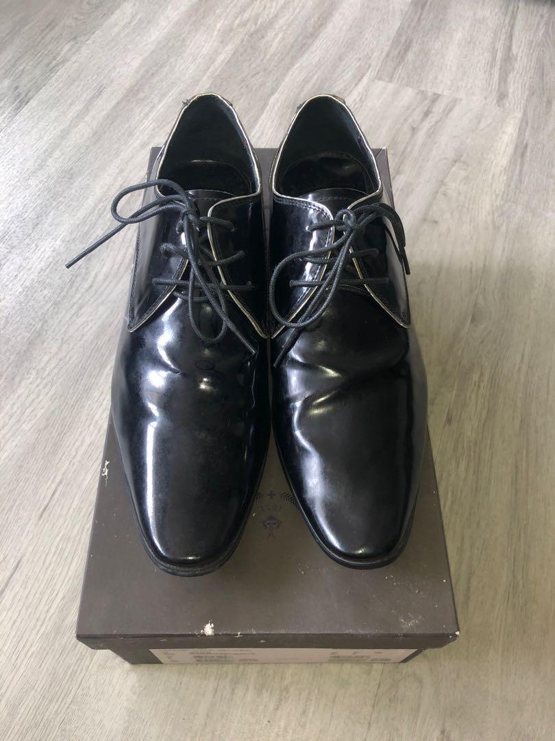 Mens black shop dress shoes cheap