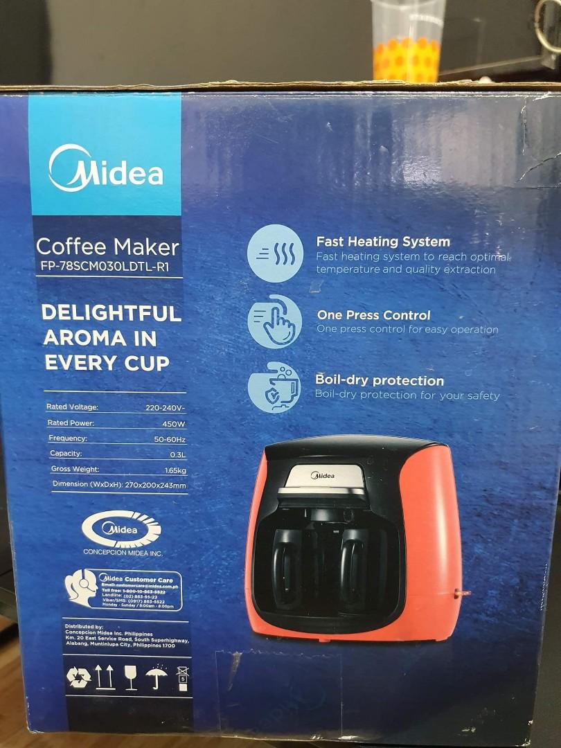 Midea Coffee Maker (2 cups), TV & Home Appliances, Kitchen Appliances