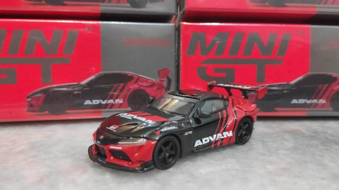 Mini GT 206 HKS Advan GR Supra