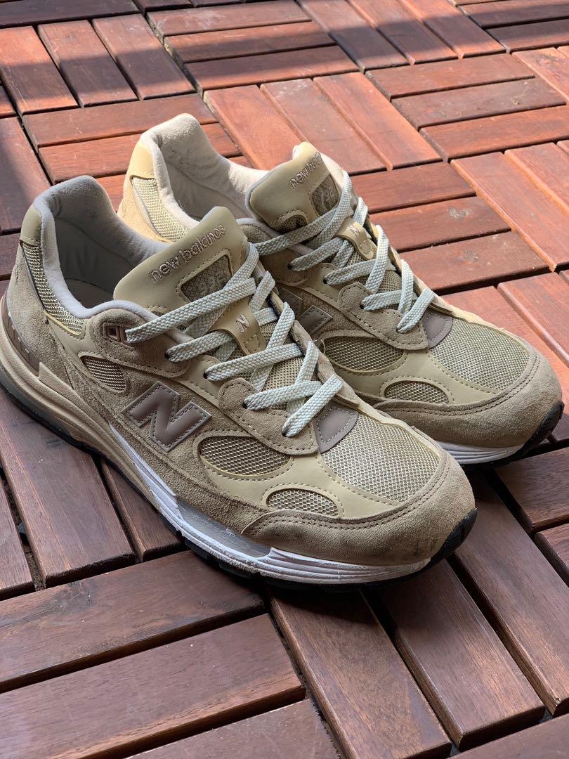 New balance shop 992 tan