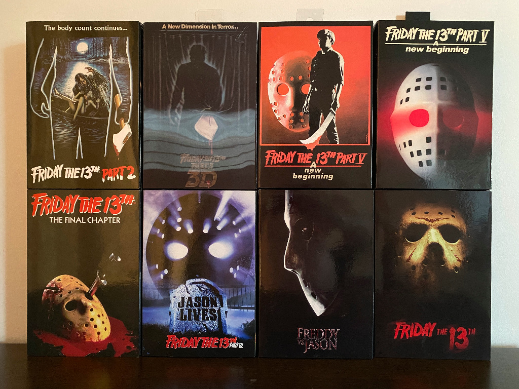 NEW NECA Friday the 13th Ultimate Jason Voorhees horror movie action ...