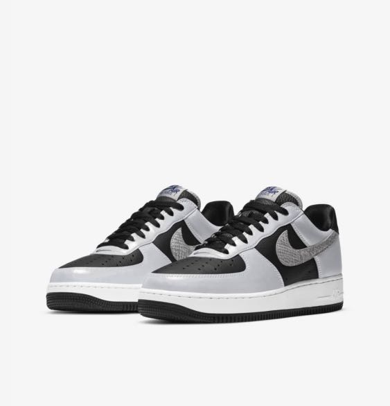 Nike air hotsell force 1 silver