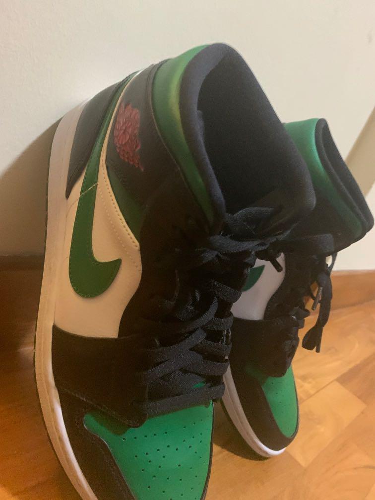 Nike air Jordan 1s pine green Men s Fashion Footwear Sneakers