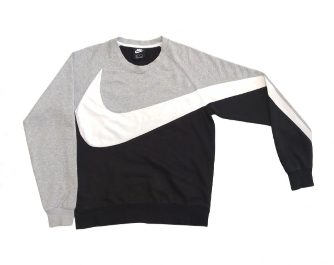 Nike big swoosh outlet crewneck