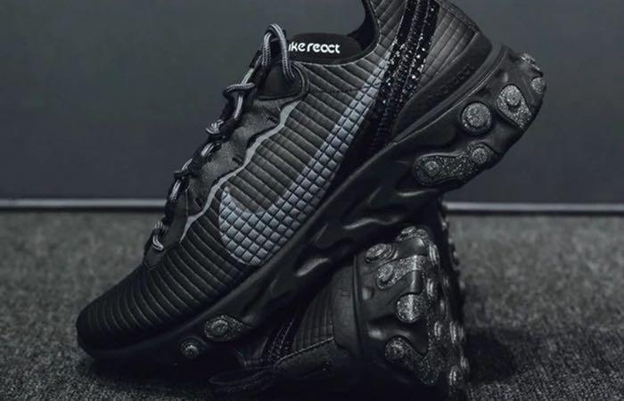 React 55 triple black new arrivals