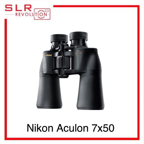 Nikon ACULON 7x50 Binoculars, Photography, Cameras on Carousell