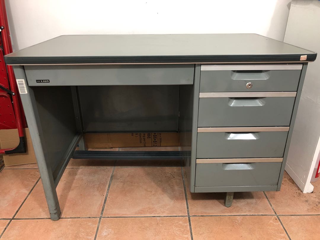 Office Table (Japan Surplus) Metal, Furniture & Home Living, Office