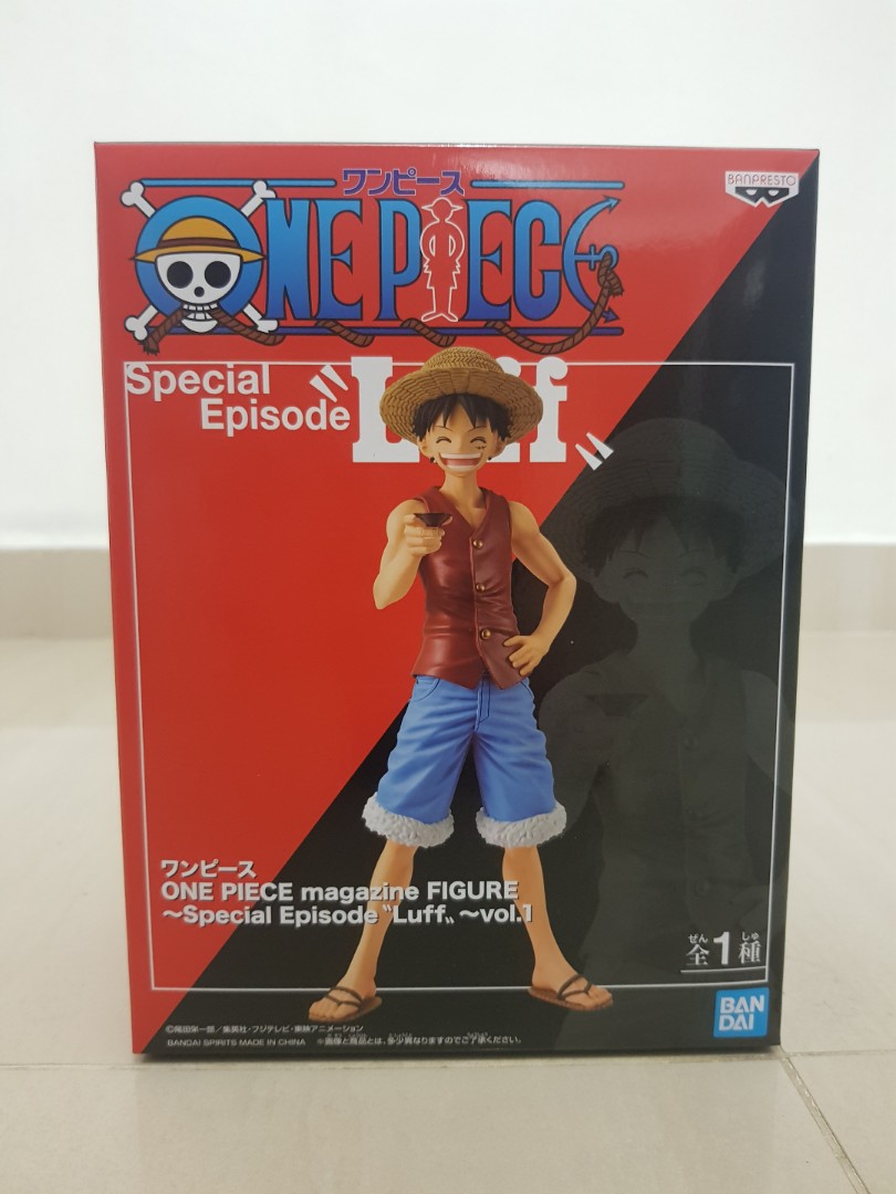 One Piece Figurine Op Magazine Figure Special Episode Luff Vol 1 Hobbies Toys Toys Games Bricks Figurines On Carousell