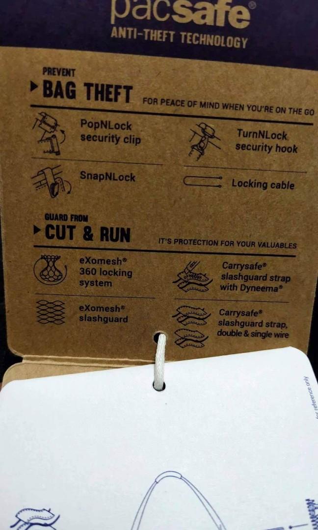 Pacsafe Dry Beach Bag, Women's Fashion, Bags & Wallets, Beach Bags on