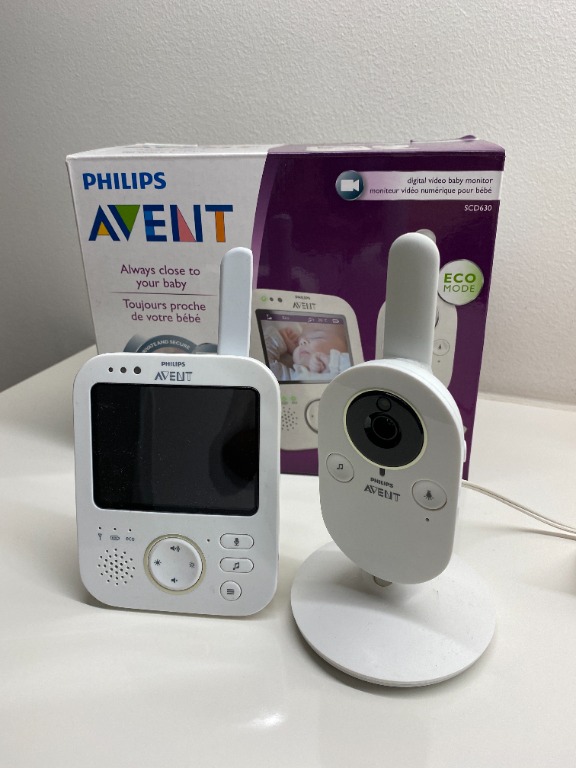 Philips avent scd630 digital video cheap baby monitor