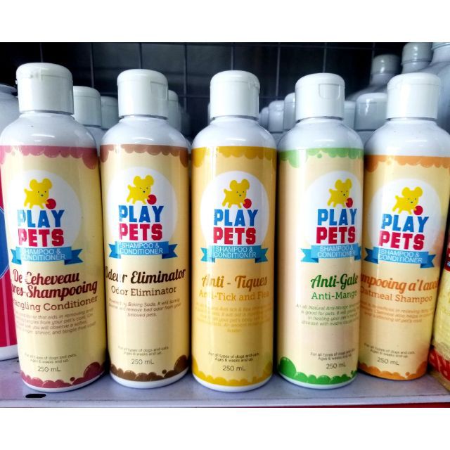 Play Pets Dog and Cat Shampoo Pet Supplies Health Grooming on