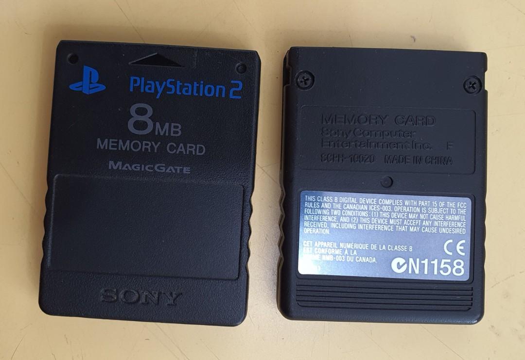 PS2 Memory Card 8MB Computers Tech Parts Accessories Hard