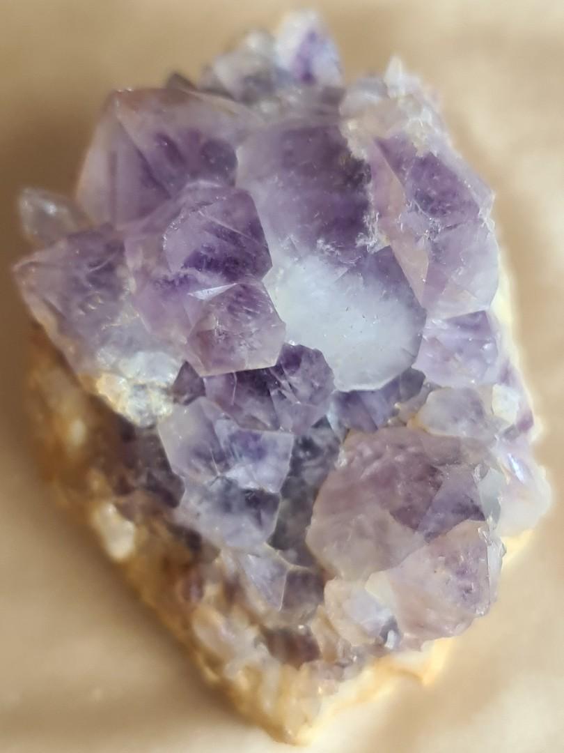 Raw amethyst clearance cluster