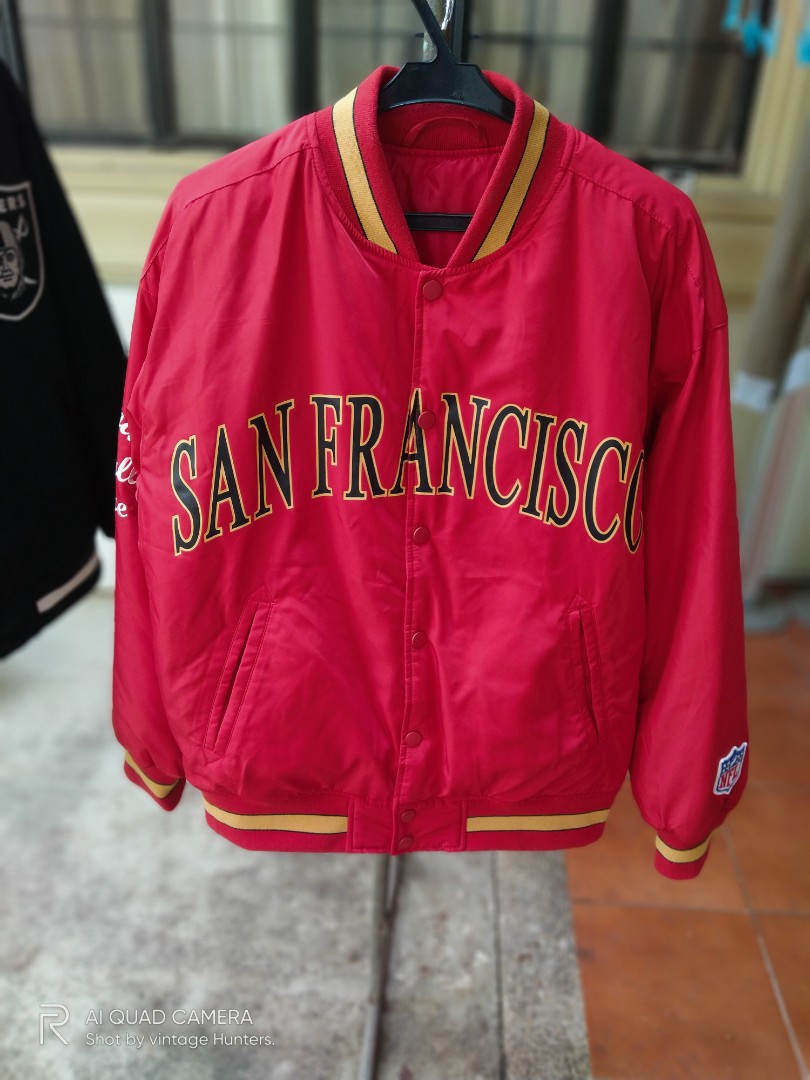 San francisco 49ers varsity jacket, Men 