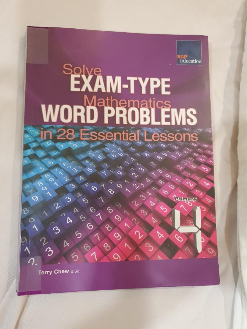 P4 Word Problem SAP Word Problems P4, Hobbies & Toys, Books & Magazines, Assessment ...