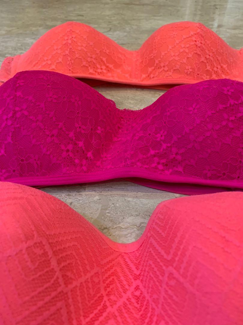 bright pink bralet