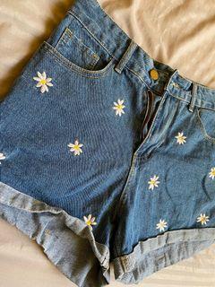 Shein denim shorts