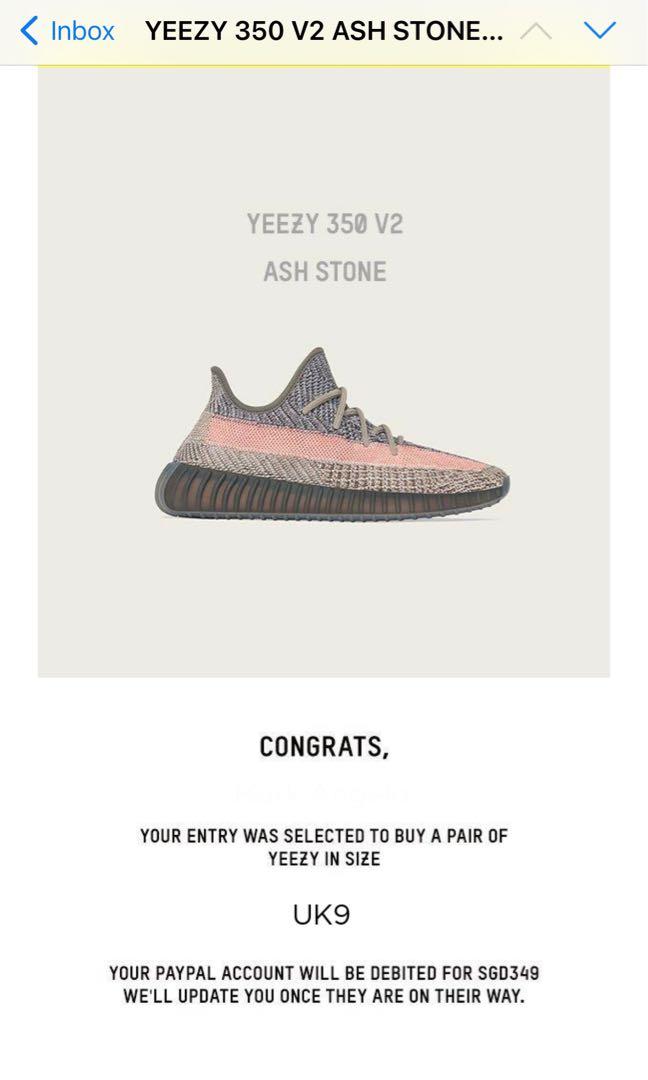 Size yeezy raffle sales