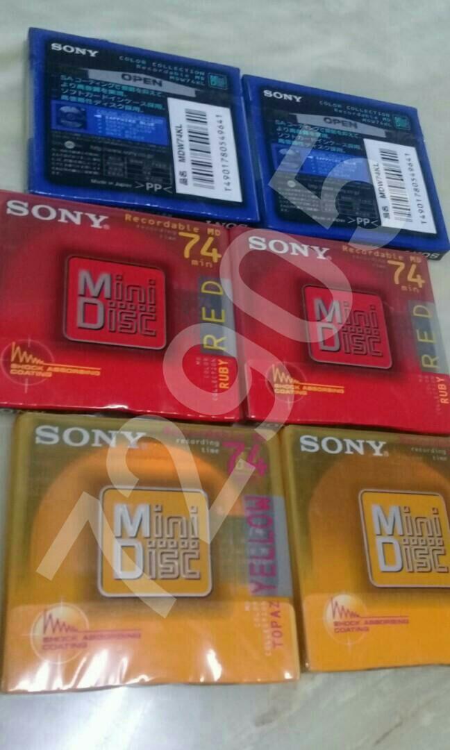 SONY MD光碟片，MD光碟，空白光碟，光碟片，光碟，MD~SONY MD空白光碟