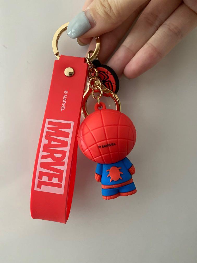 spiderman keychain, Hobbies & Toys, Toys & Games on Carousell