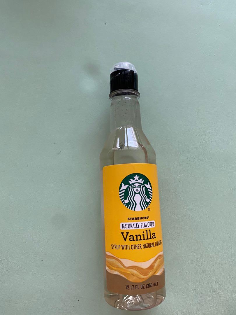 Starbucks coffee vanilla syrup, Food & Drinks, Beverages on Carousell