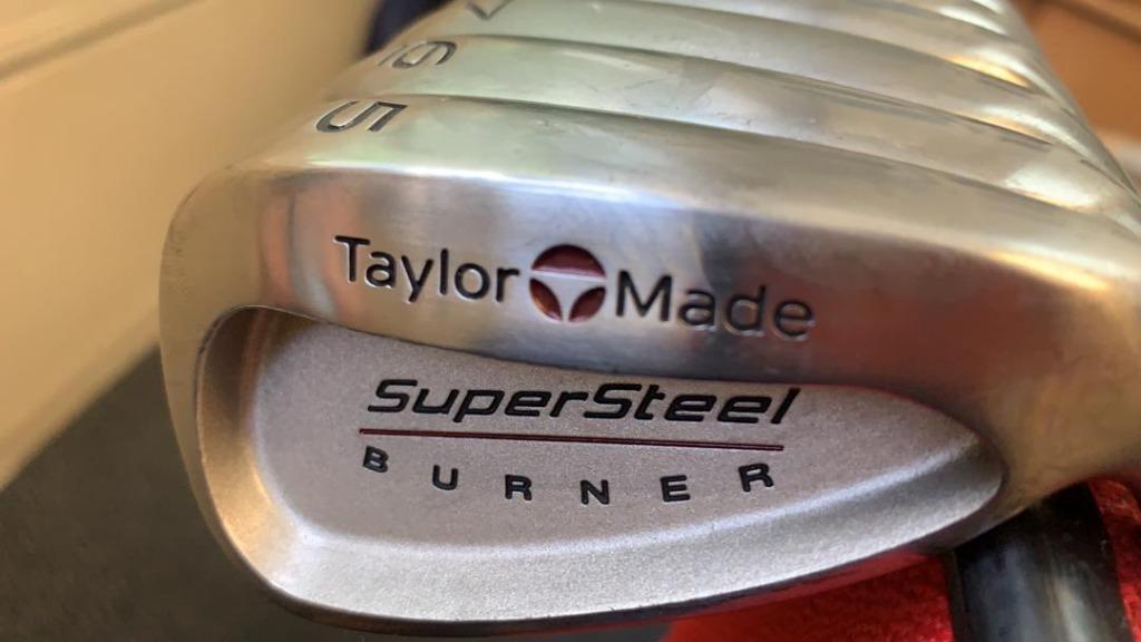 Taylormade Supersteel Burner premium irons sets 5 9 P S 7PCS