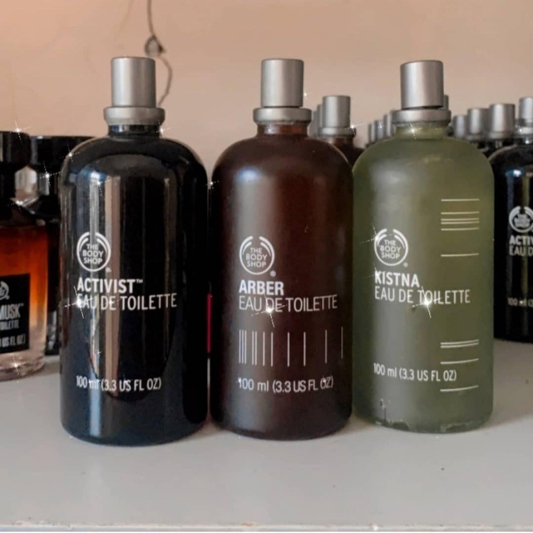 The body shop parfum pria store