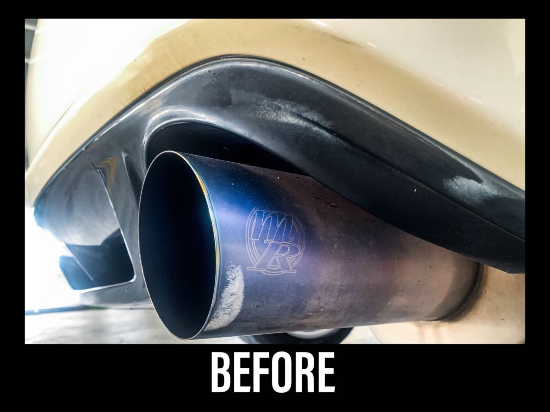 Toda Exhaust Polish (CIVIC TYPE R FD2R), Car Accessories, Car