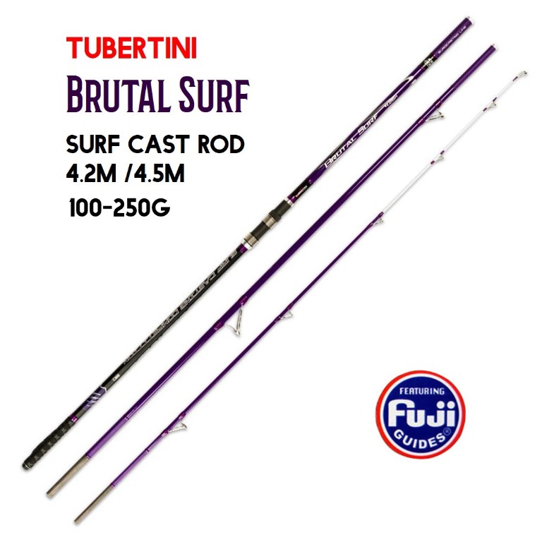 Tubertini Brutal SURF Surf cast rod, Sports Equipment, Fishing on