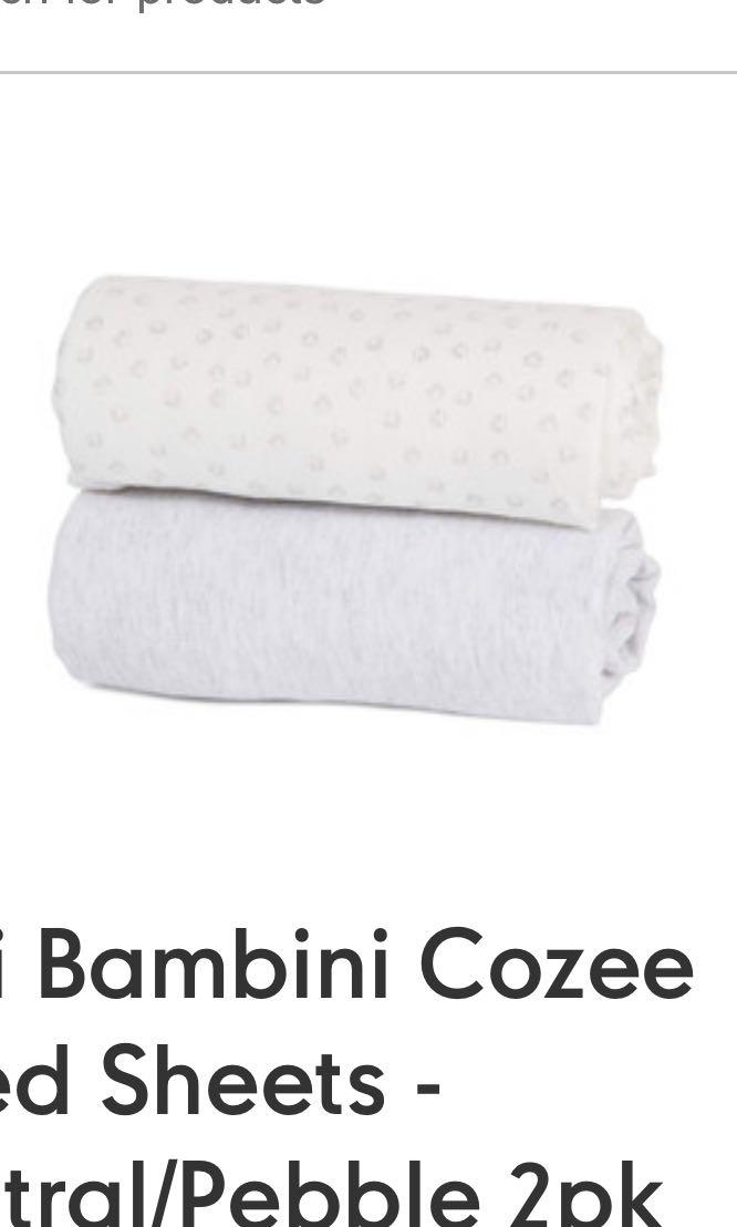 cozee crib sheets
