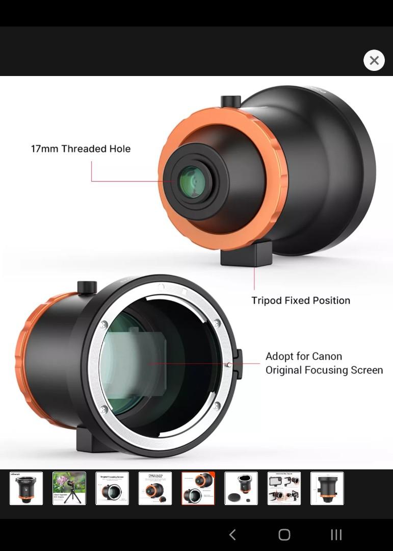 Ulanzi DOF Adapter 2020, Photography, Lens & Kits on Carousell