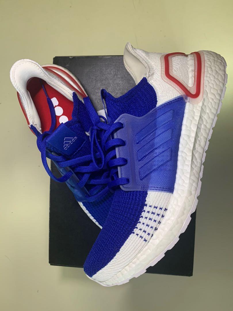 ultraboost 19 white blue
