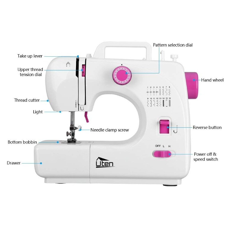 Uten Electronic Sewing Machine, TV & Home Appliances, Washing Machines