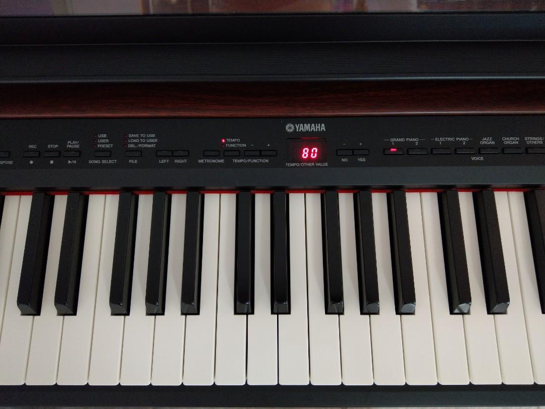 Yamaha Digital Piano, Music & Media, Music Instruments on Carousell