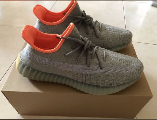Yeezy Desert Sage 350 V2, Men's Fashion, Footwear, Sneakers on Carousell